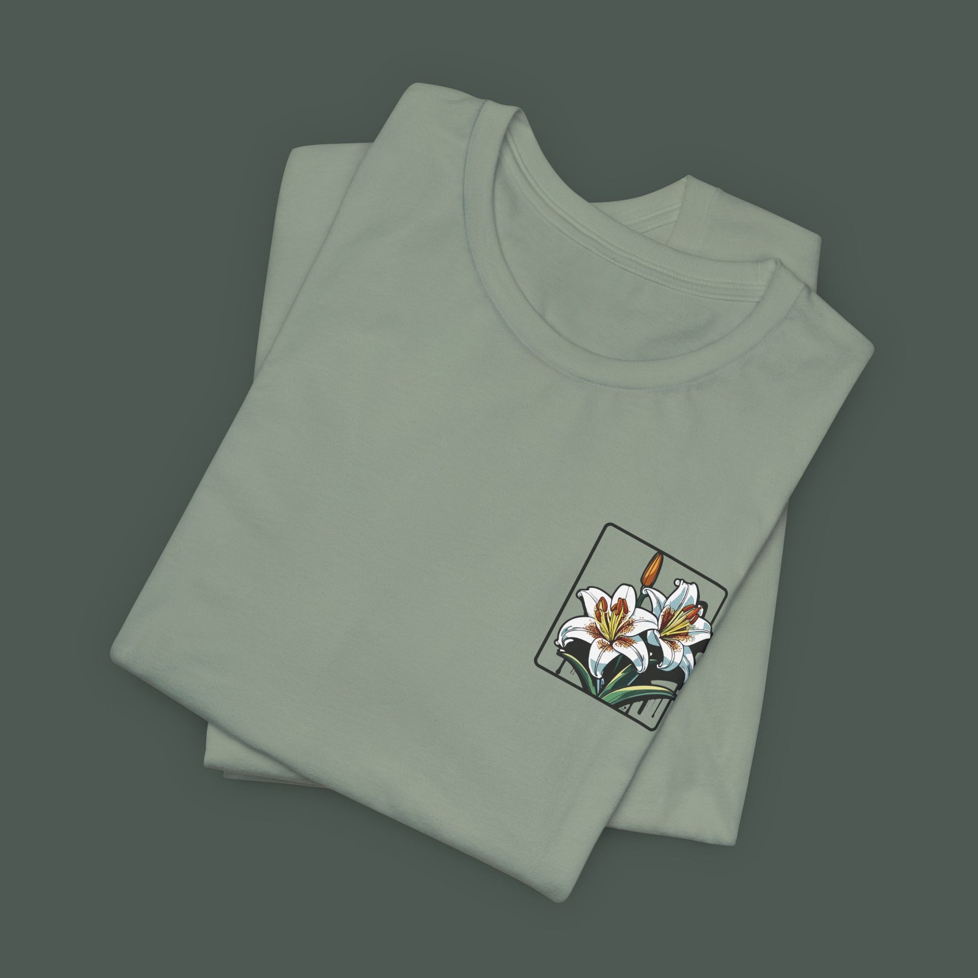 Floral Art Tee - Vintage Style Unisex Jersey Short Sleeve, Nature T-Shirt, Gift for Art Lovers, Spring and Summer Fashion, Unique Gift Idea