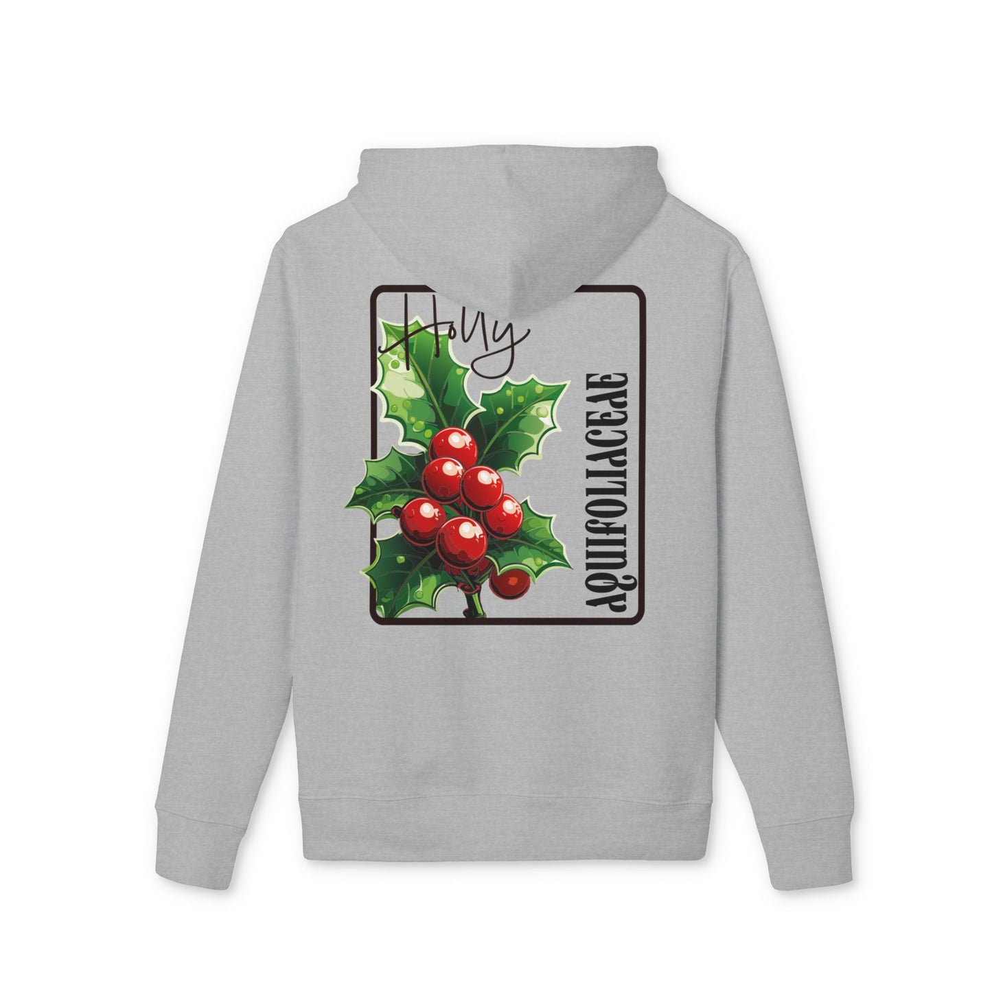Holiday Holly Hooded Sweatshirt - Unisex Christmas Apparel