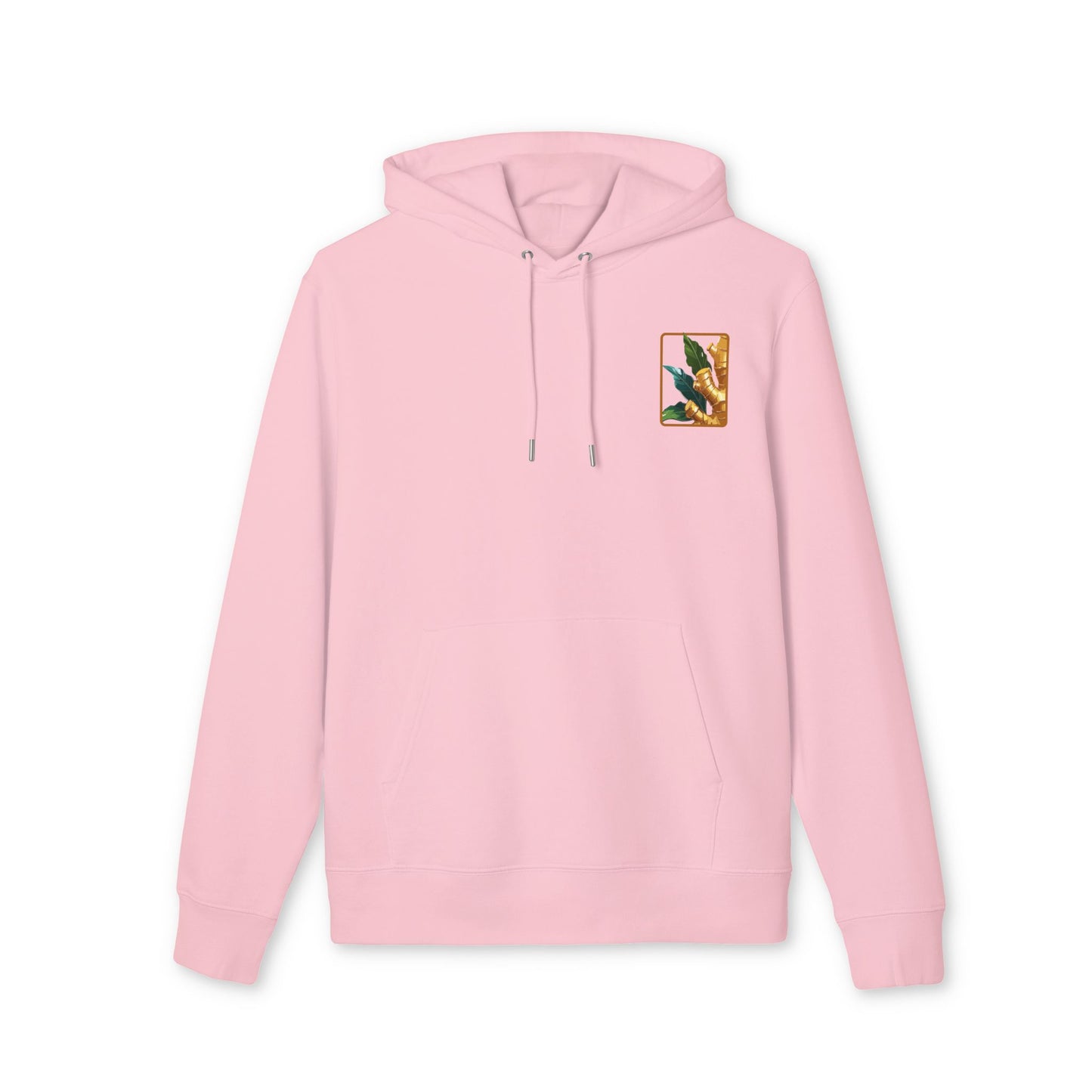 Ginger-Inspired Unisex Cruiser Hoodie - Botanical Art Design "Ginger"