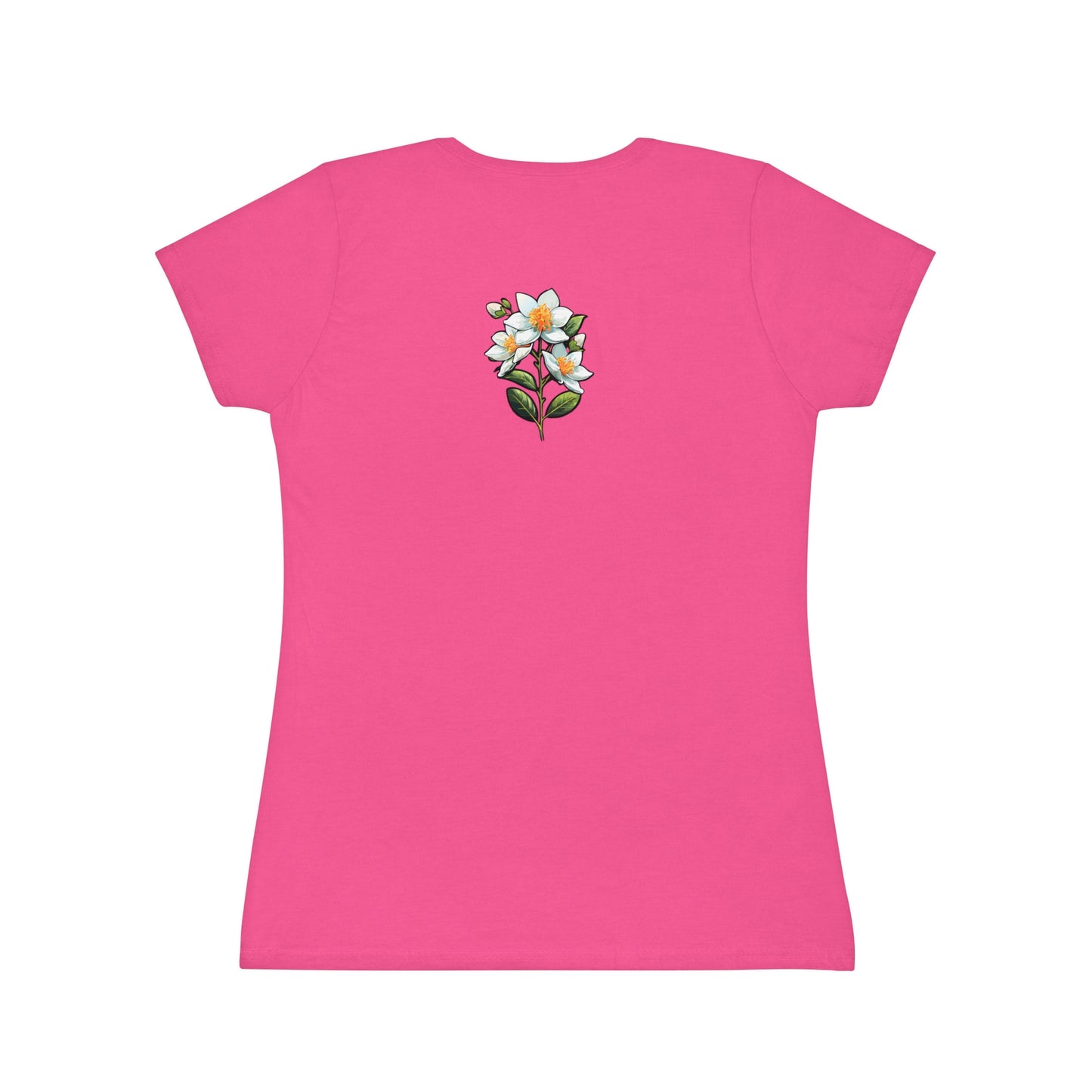 Floral Women's Iconic T-Shirt - Elegant Floral Design for Everyday Wear