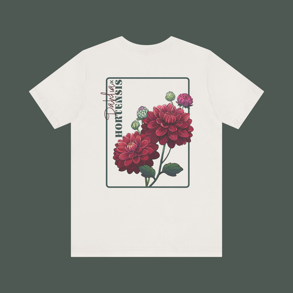 Floral Design T-Shirt for Nature Lovers, Botanical Tee, Gift for Gardeners, Spring Fashion, Cute Graphic Tee, Birthday Gift