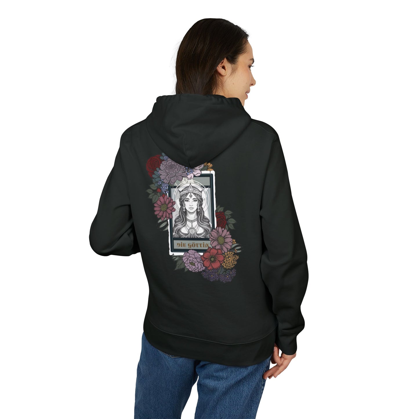 Mystical Floral Unisex Hoodie – Celebrate Your Unique Style