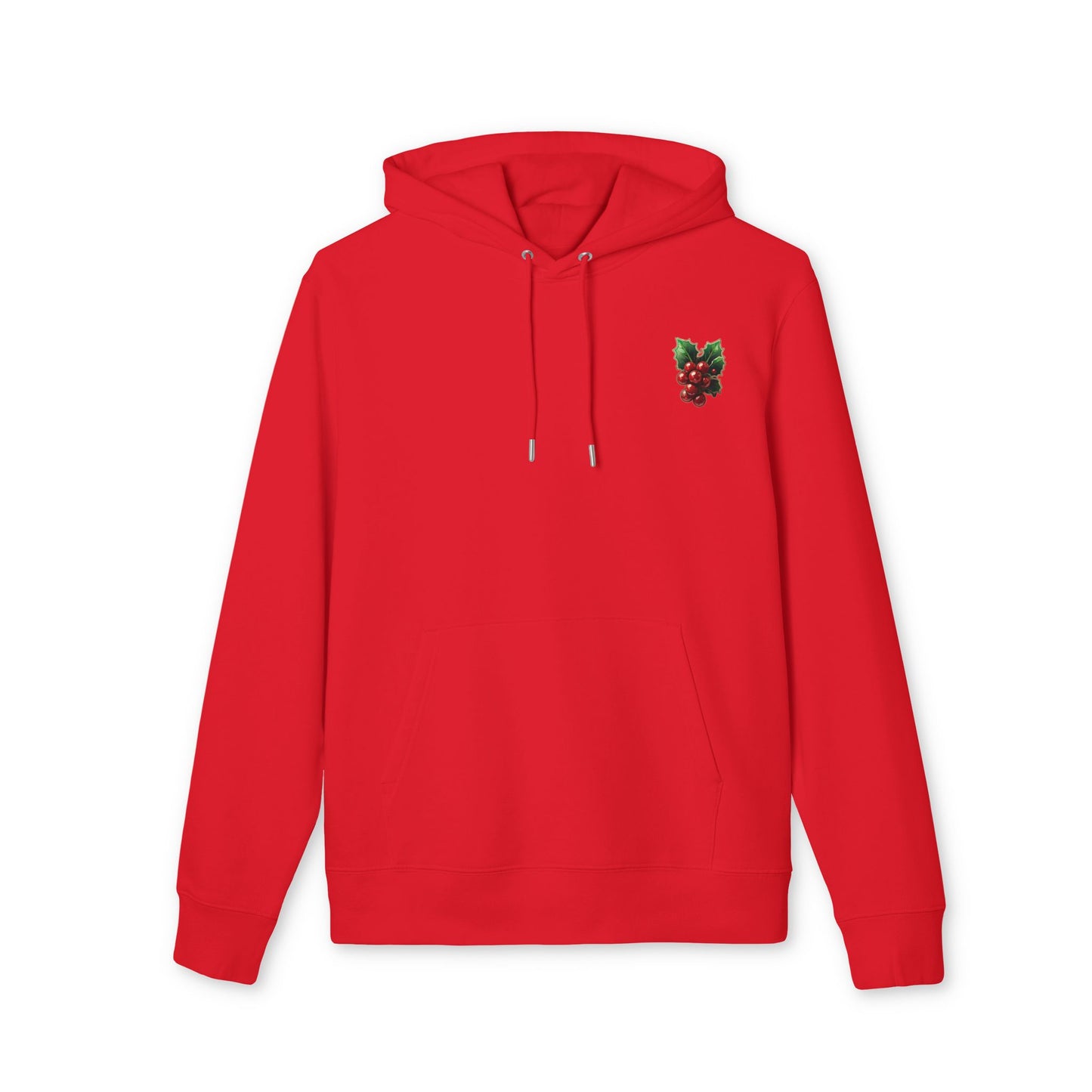 Holiday Holly Hooded Sweatshirt - Unisex Christmas Apparel