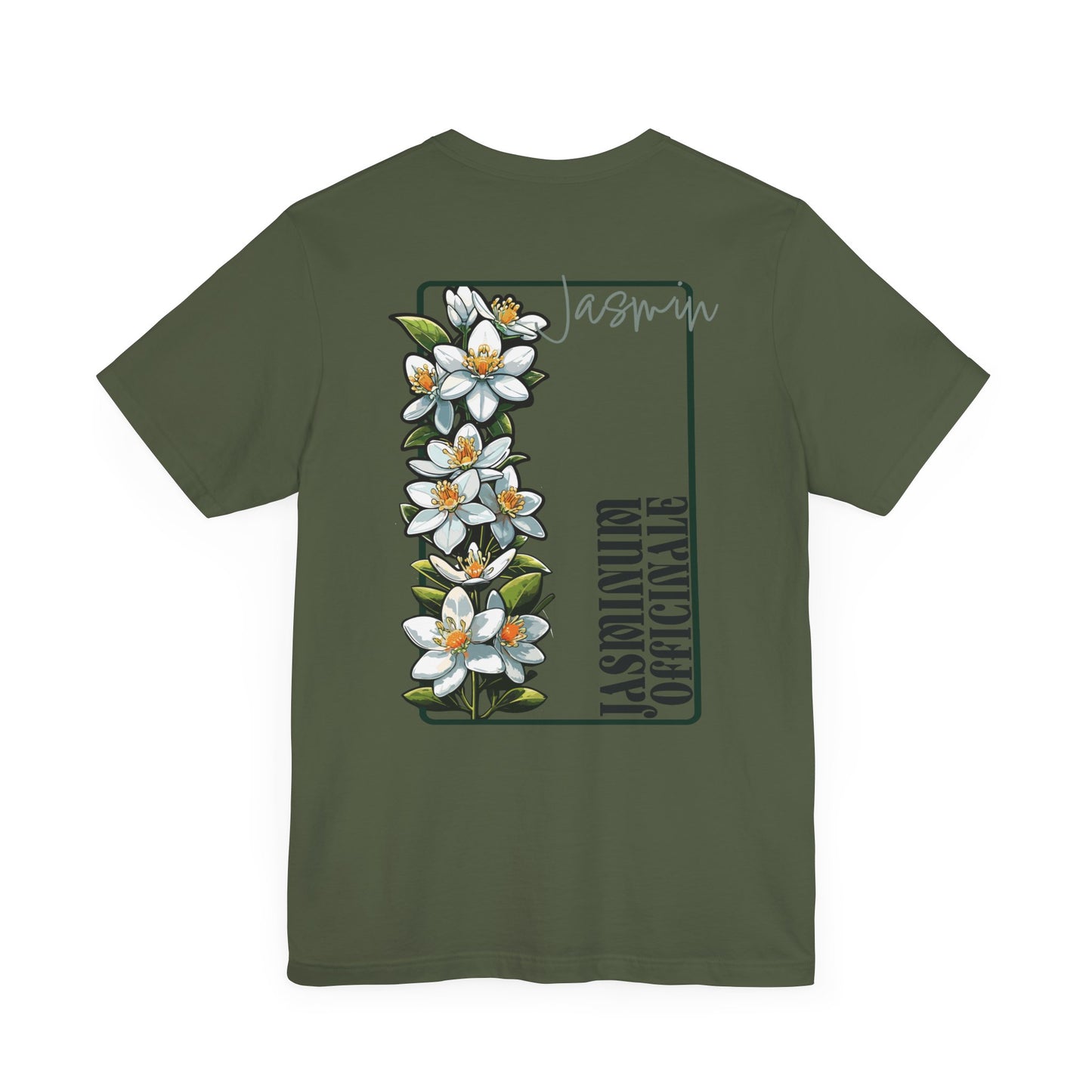Floral Unisex Jersey Tee - 'La Spirituellement Officielle' Design