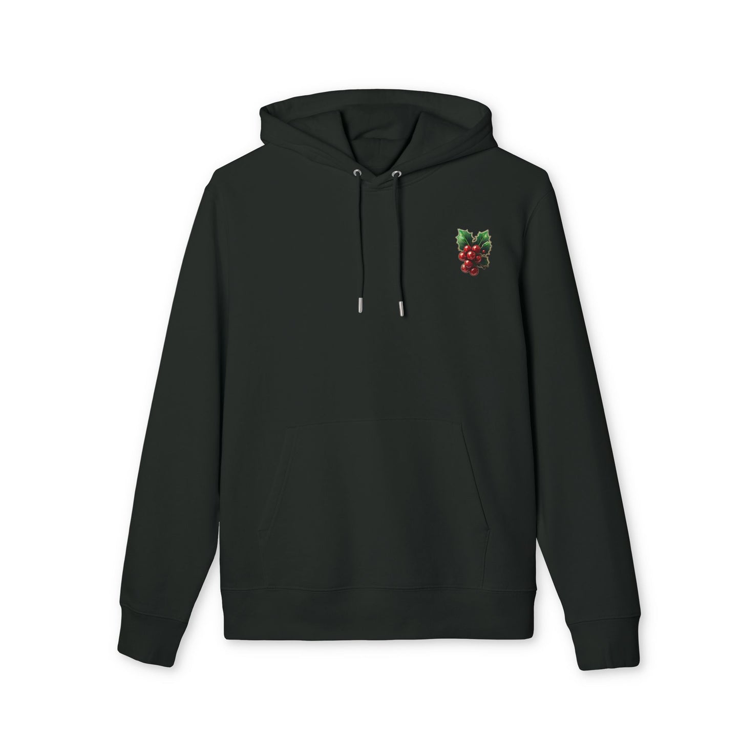 Holiday Holly Hooded Sweatshirt - Unisex Christmas Apparel