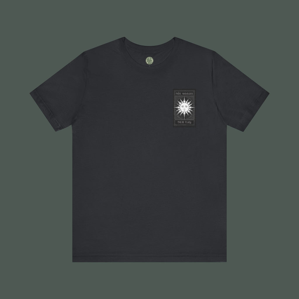 Radiant Sun Graphic Tee, Unisex T-Shirt, Boho Style Apparel, Gift for Sun Lovers, Classic Casual Wear, Everyday Comfort Shirt