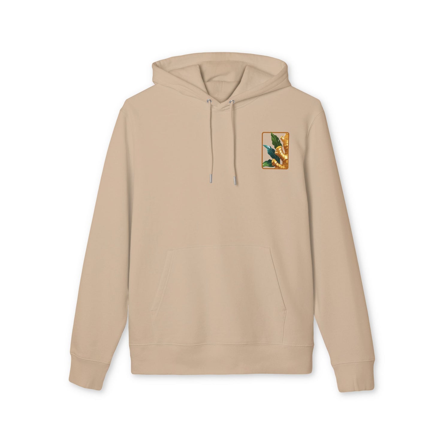 Ginger-Inspired Unisex Cruiser Hoodie - Botanical Art Design "Ginger"