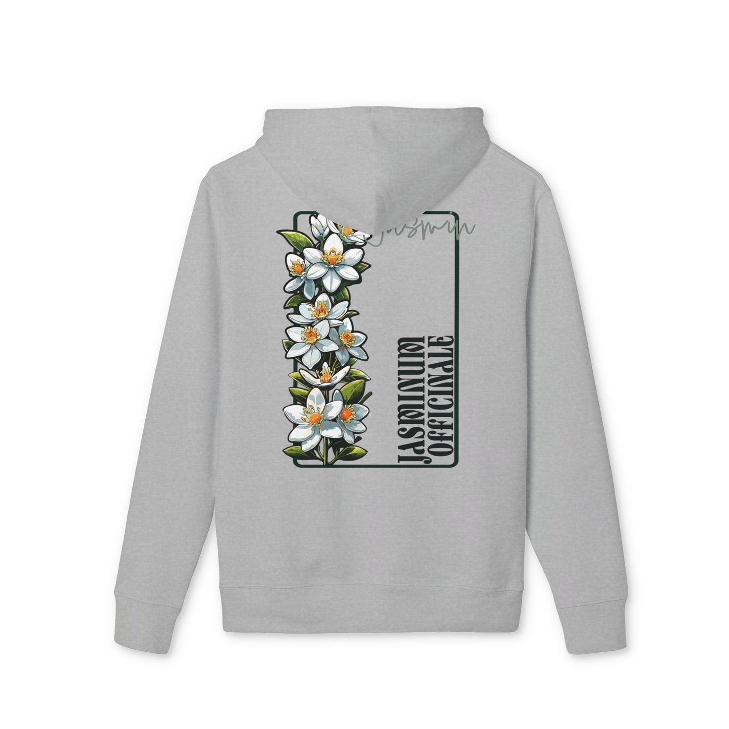 Floral Embroidered Unisex Hoodie - Stylish Comfort for Every Occasion "Jasmin"
