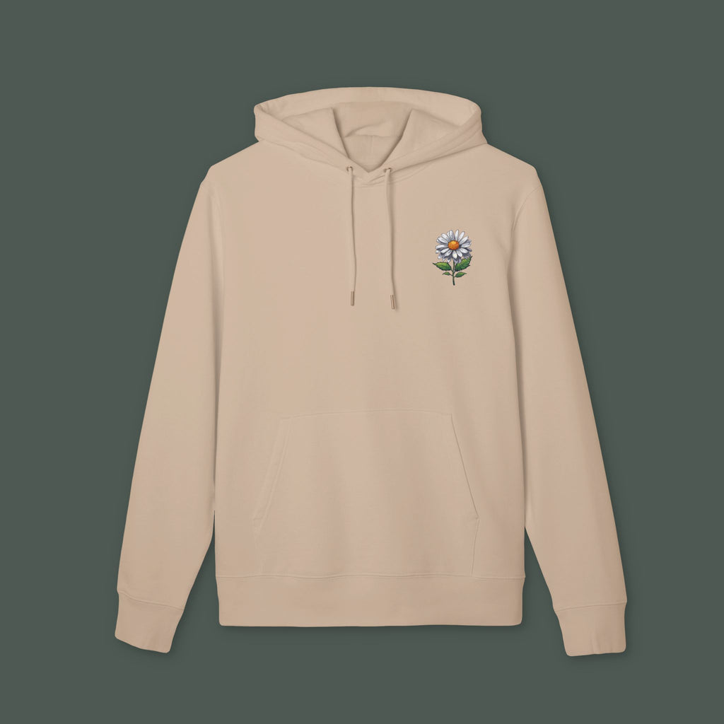 Daisy Embroidered Unisex Hoodie