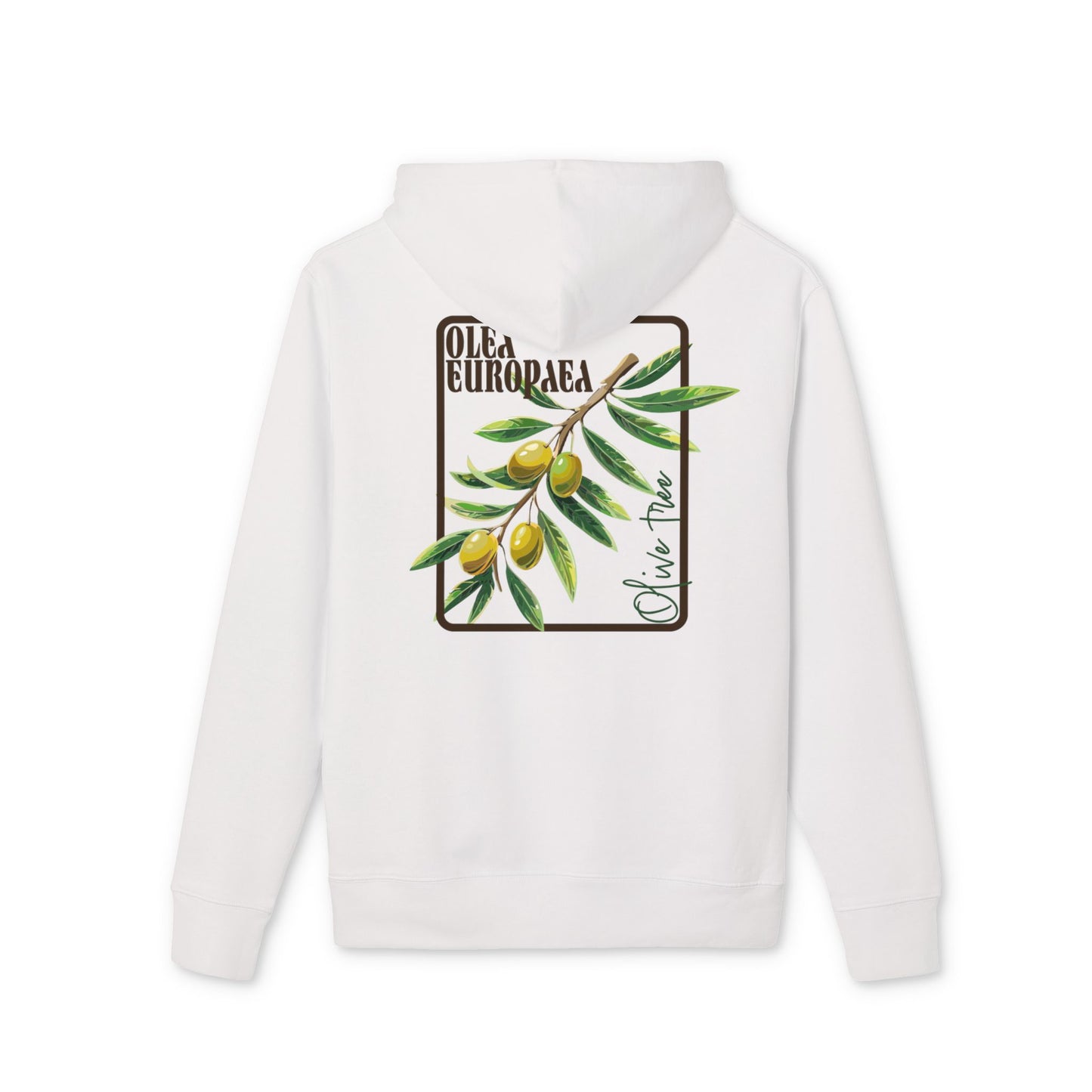 Olive Branch Unisex Hoodie - Cozy Nature-Inspired Apparel