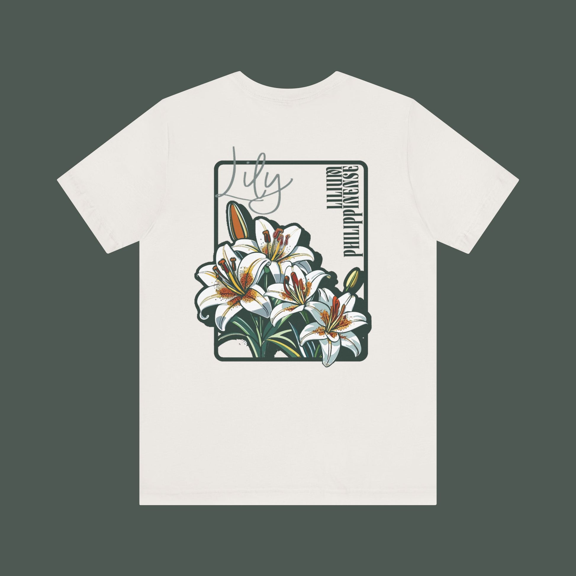 Floral Art Tee - Vintage Style Unisex Jersey Short Sleeve, Nature T-Shirt, Gift for Art Lovers, Spring and Summer Fashion, Unique Gift Idea
