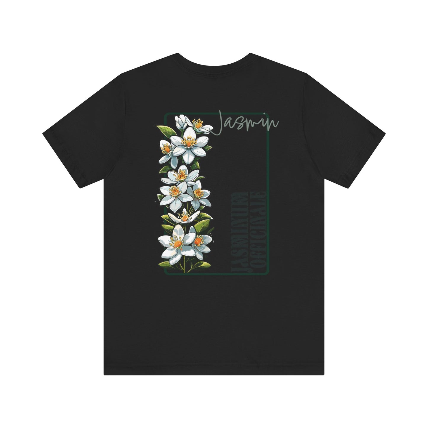 Floral Unisex Jersey Tee - 'La Spirituellement Officielle' Design