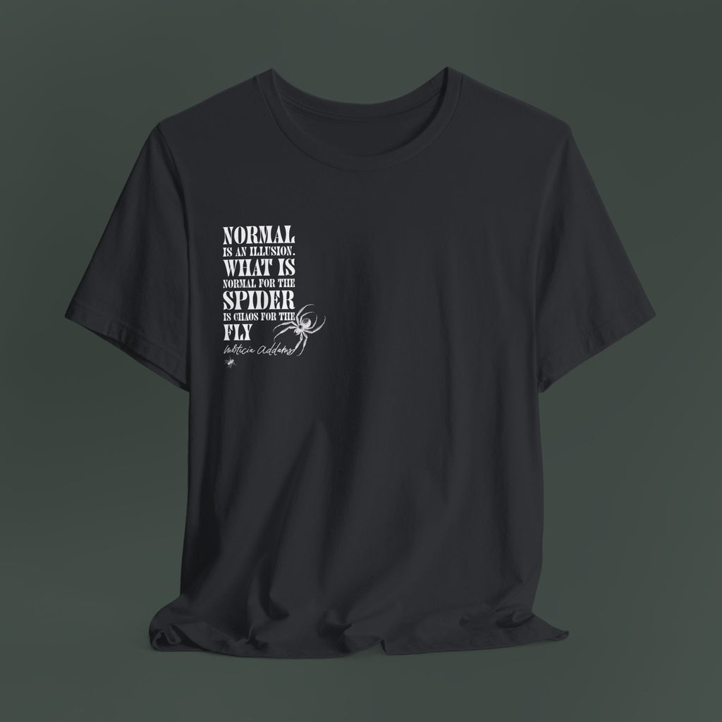 Spider Graphic Tee, Unique Unisex Shirt, Quirky Gift for Nature Lovers, Birthday and Halloween Apparel, Cool Casual Wear