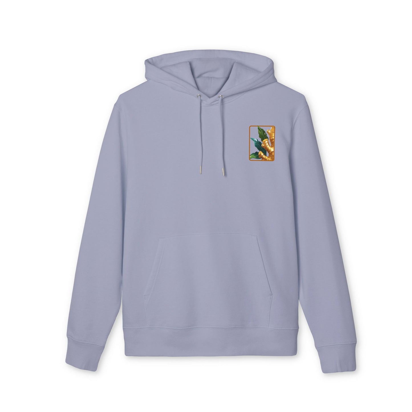 Ginger-Inspired Unisex Cruiser Hoodie - Botanical Art Design "Ginger"