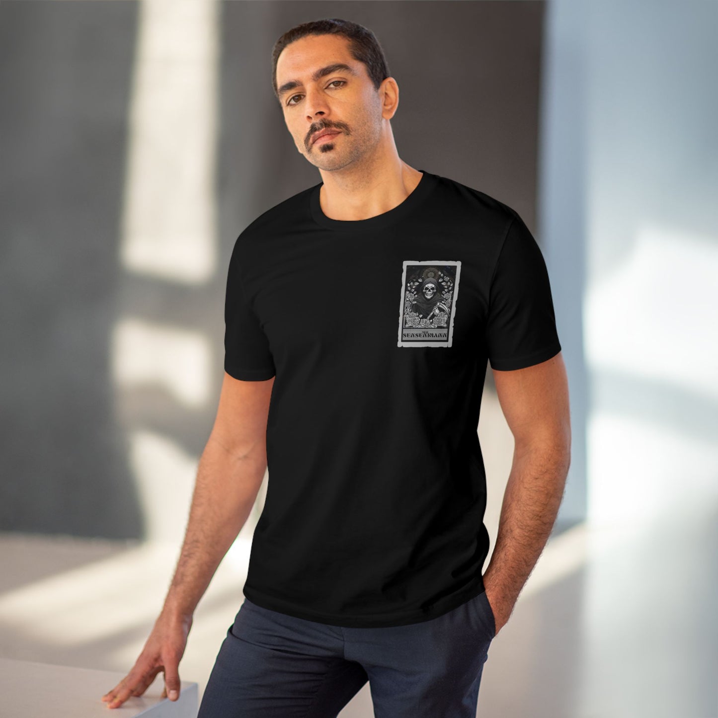 Organic Creator T-Shirt - Unisex | Artistic Skull Design for Creatives & Festival Lovers