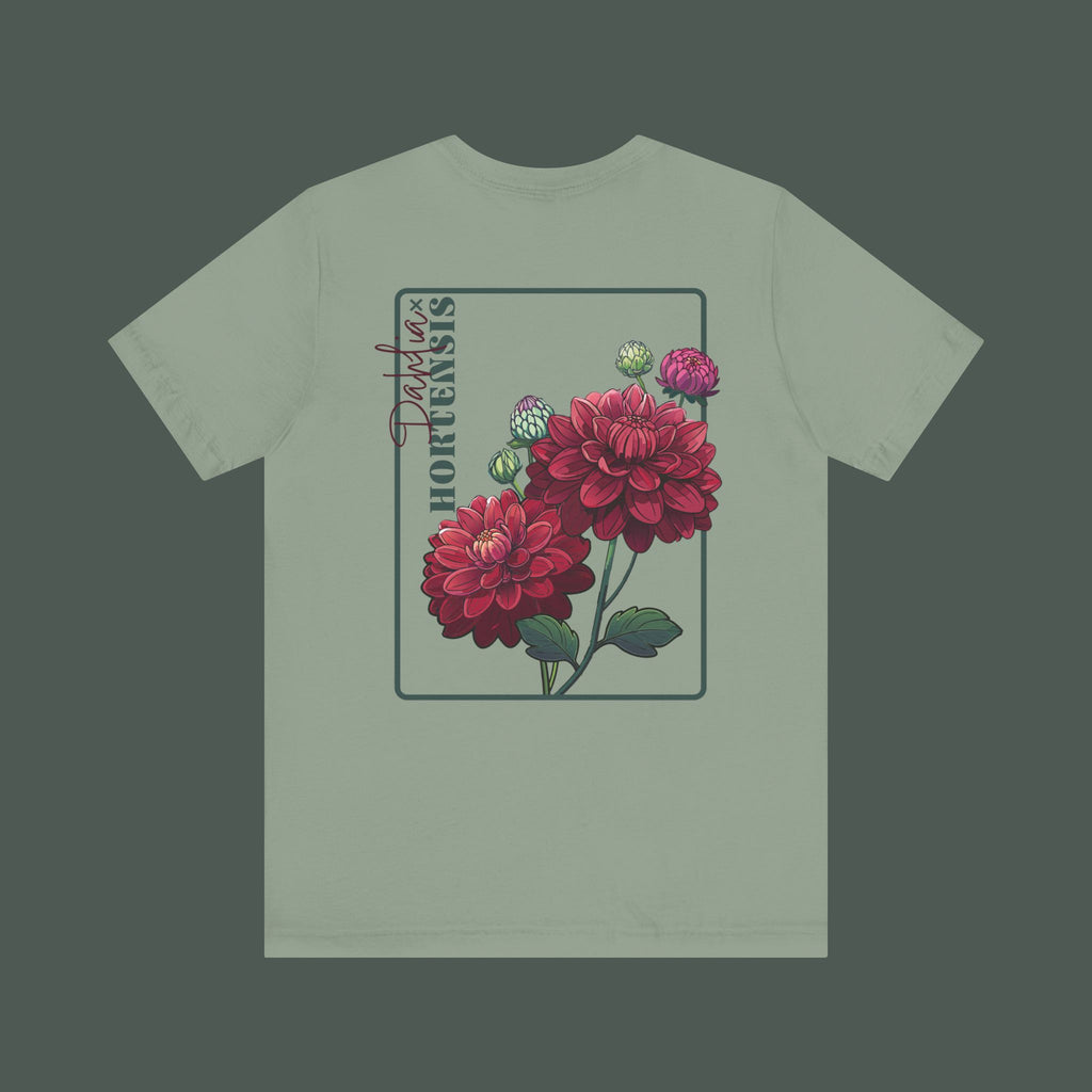 Floral Design T-Shirt for Nature Lovers, Botanical Tee, Gift for Gardeners, Spring Fashion, Cute Graphic Tee, Birthday Gift