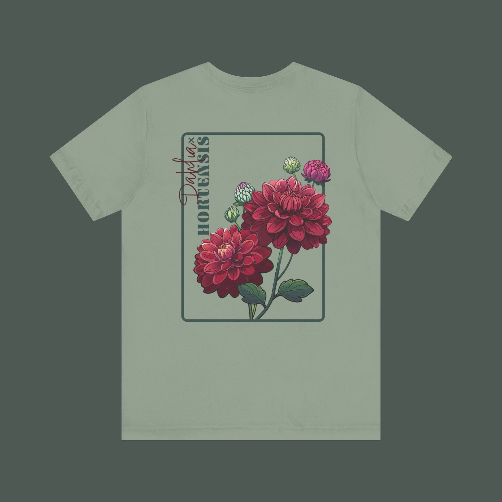 Floral Design T-Shirt for Nature Lovers, Botanical Tee, Gift for Gardeners, Spring Fashion, Cute Graphic Tee, Birthday Gift