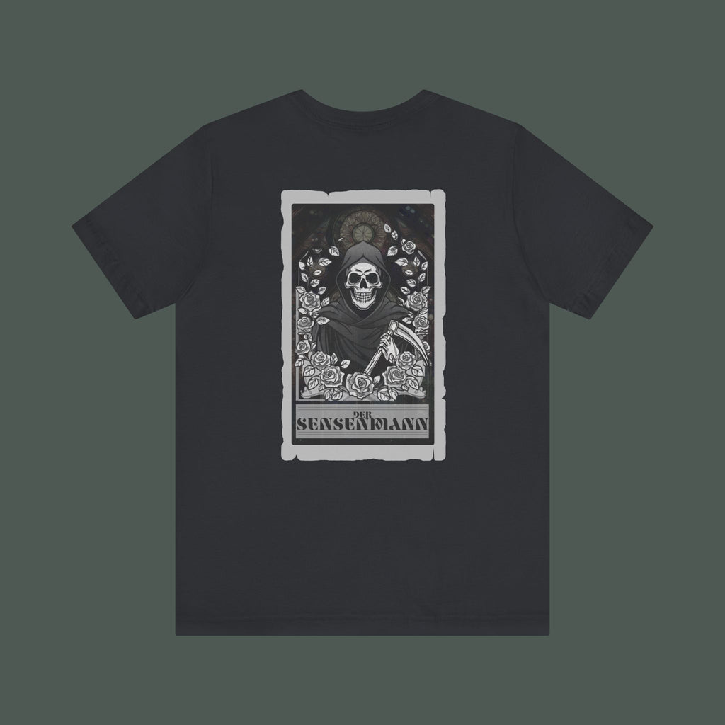 Gothic Graphic Tee, Skull Art Unisex Short Sleeve Shirt, Edgy Vintage Top, Alternative Fashion T-Shirt, Casual Wear, Gift for Music Lovers