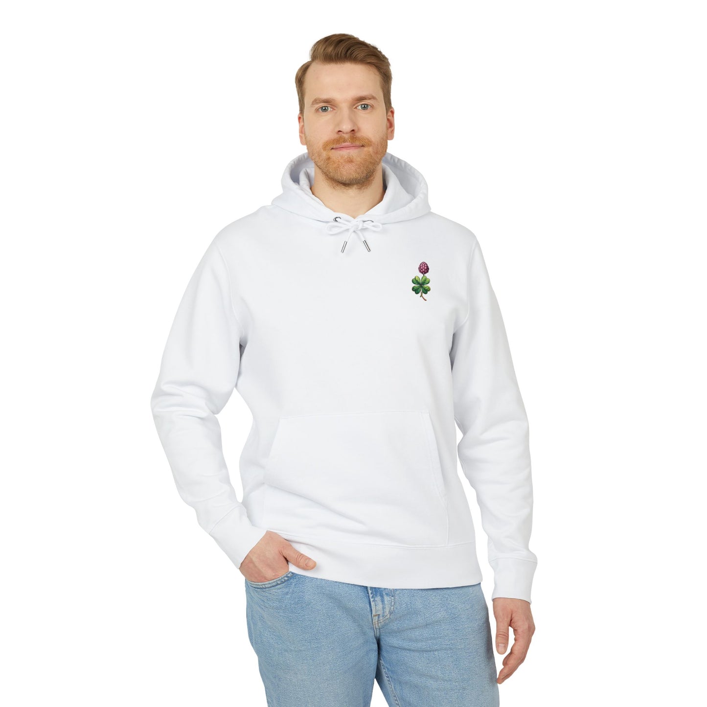 Floral Clover Design Hoodie for Nature Lovers "Clover"