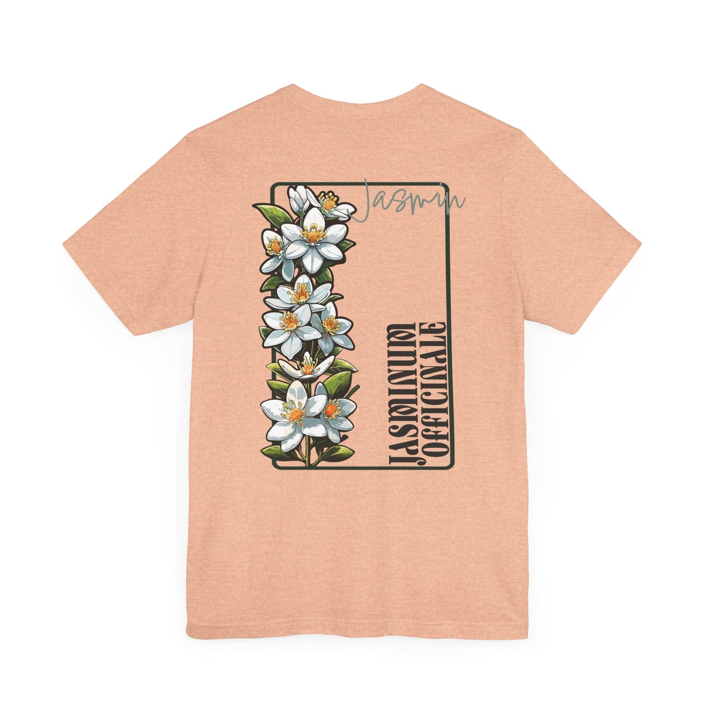 Floral Unisex Jersey Tee - 'La Spirituellement Officielle' Design