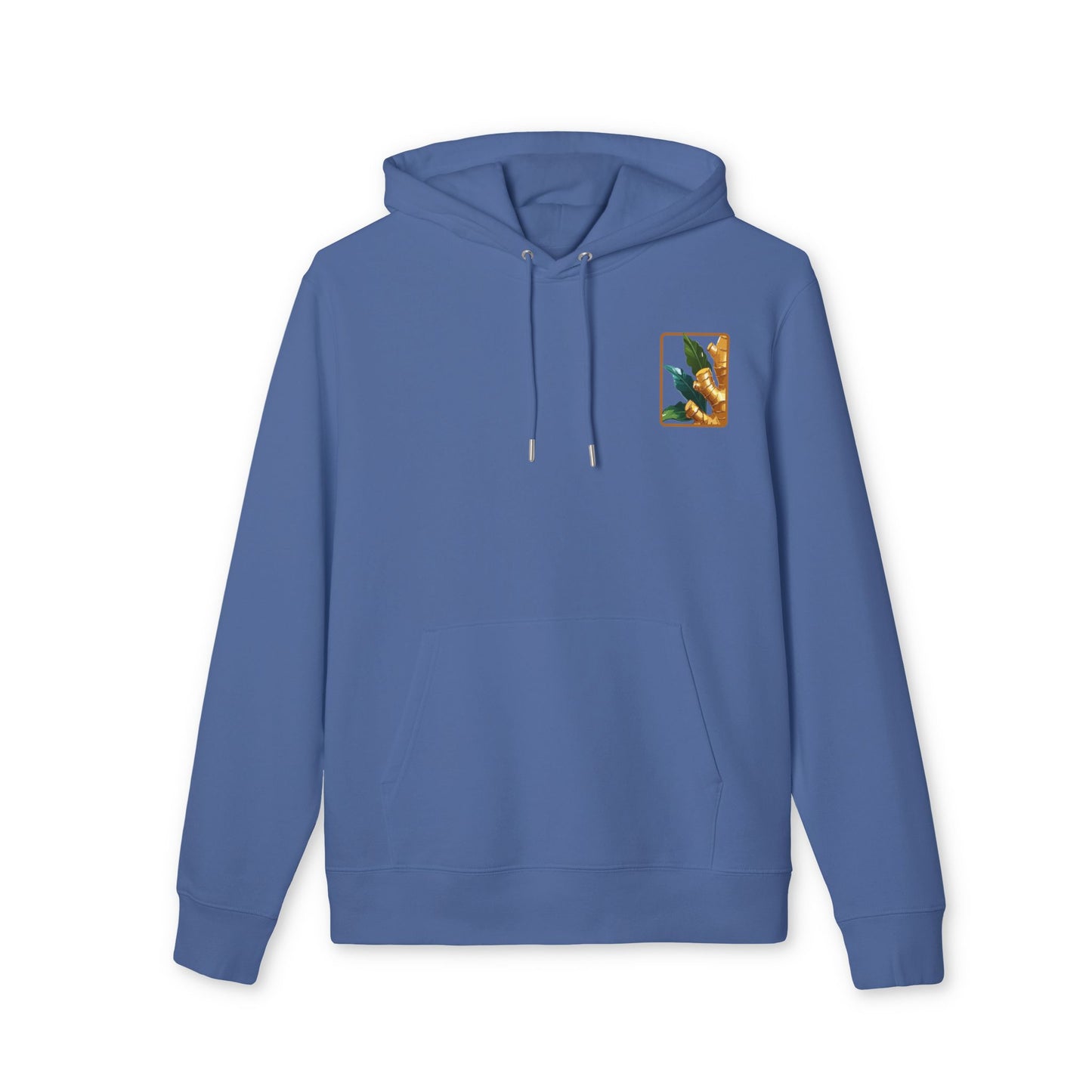 Ginger-Inspired Unisex Cruiser Hoodie - Botanical Art Design "Ginger"