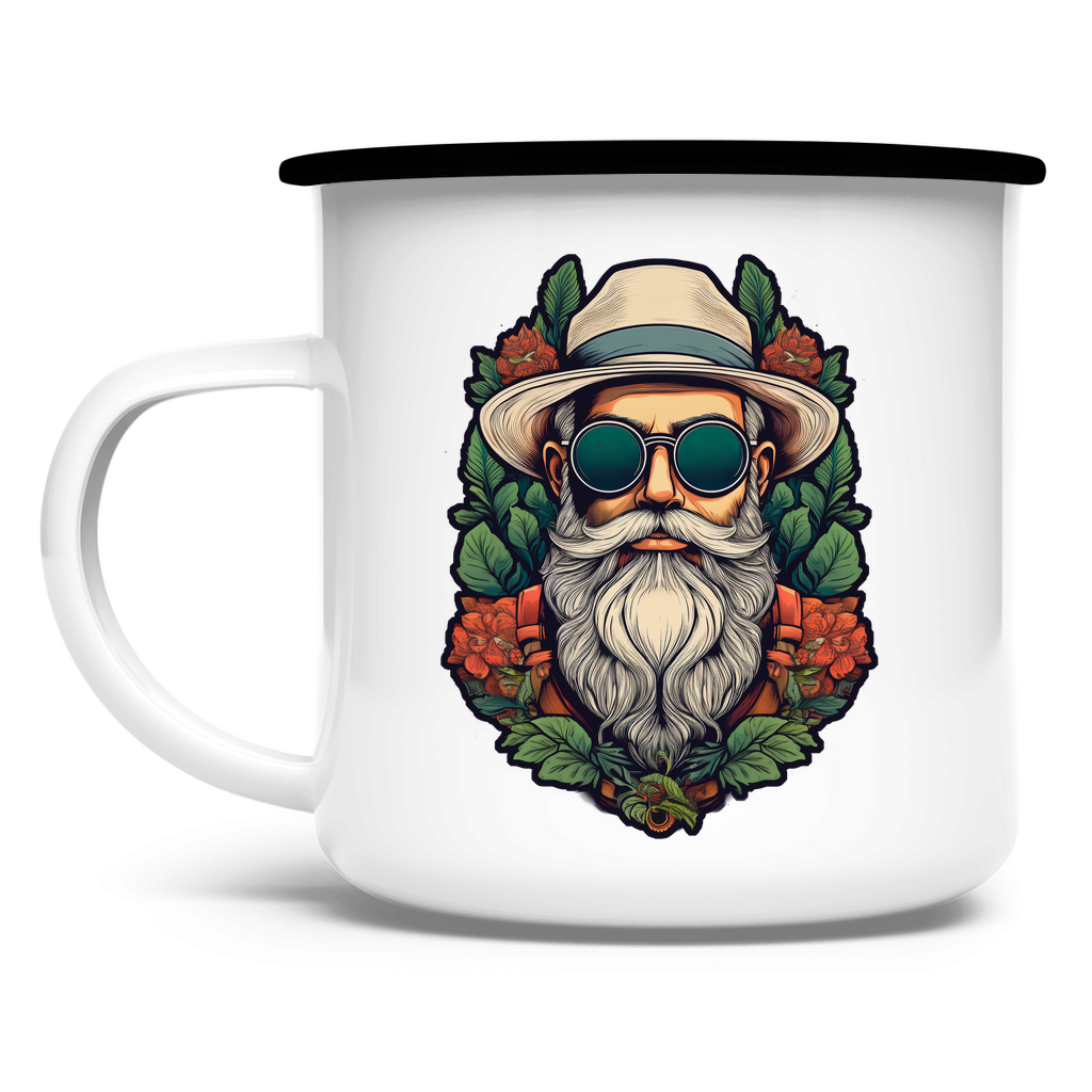 Emaille Tasse Retro Vibe