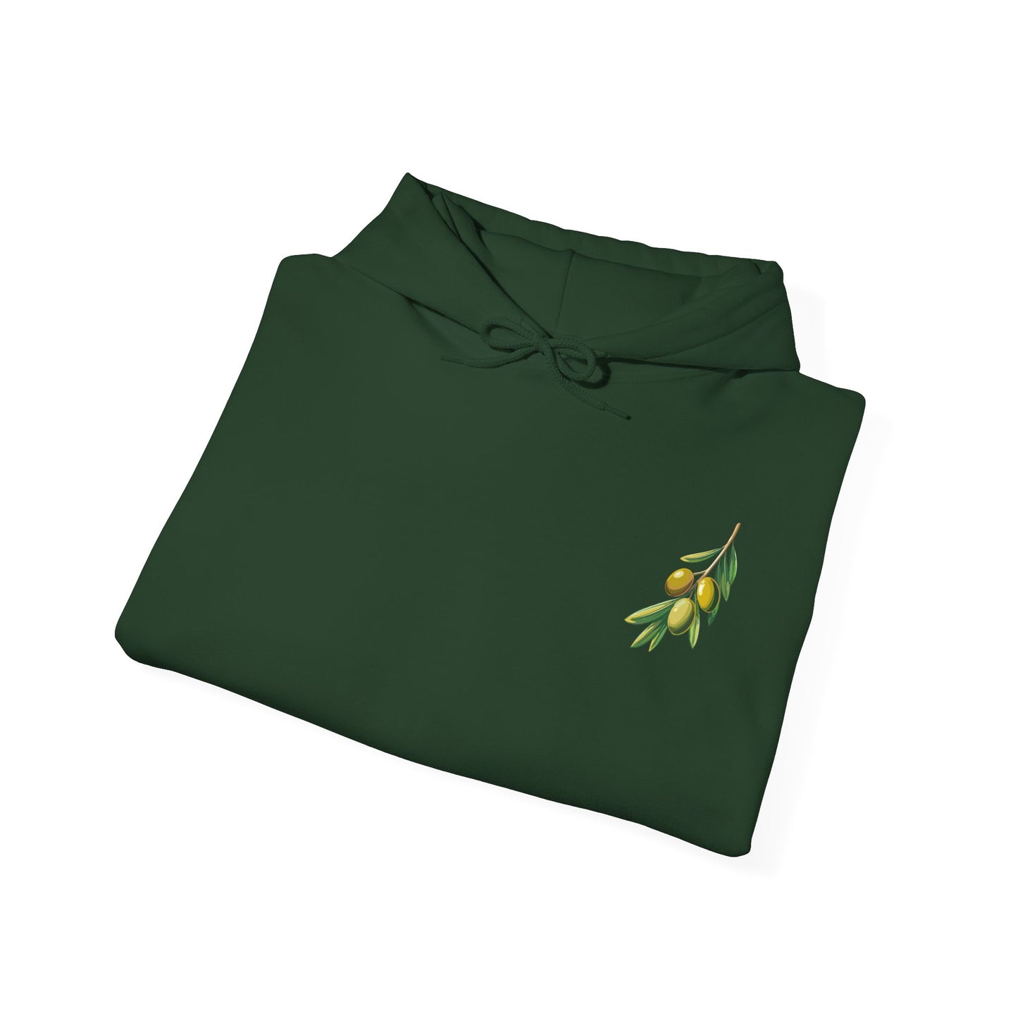 Olive Branch Graphic Hoodie - Unisex Heavy Blend™ Sweatshirt