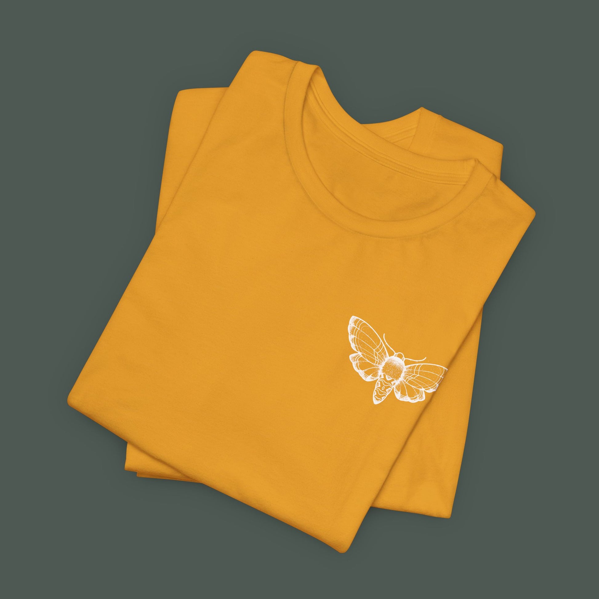 Artistic Moth Graphic Tee, Casual Unisex T-Shirt for Nature Lovers, Unique Gift for Birthdays, Festivals, and Everyday Wear