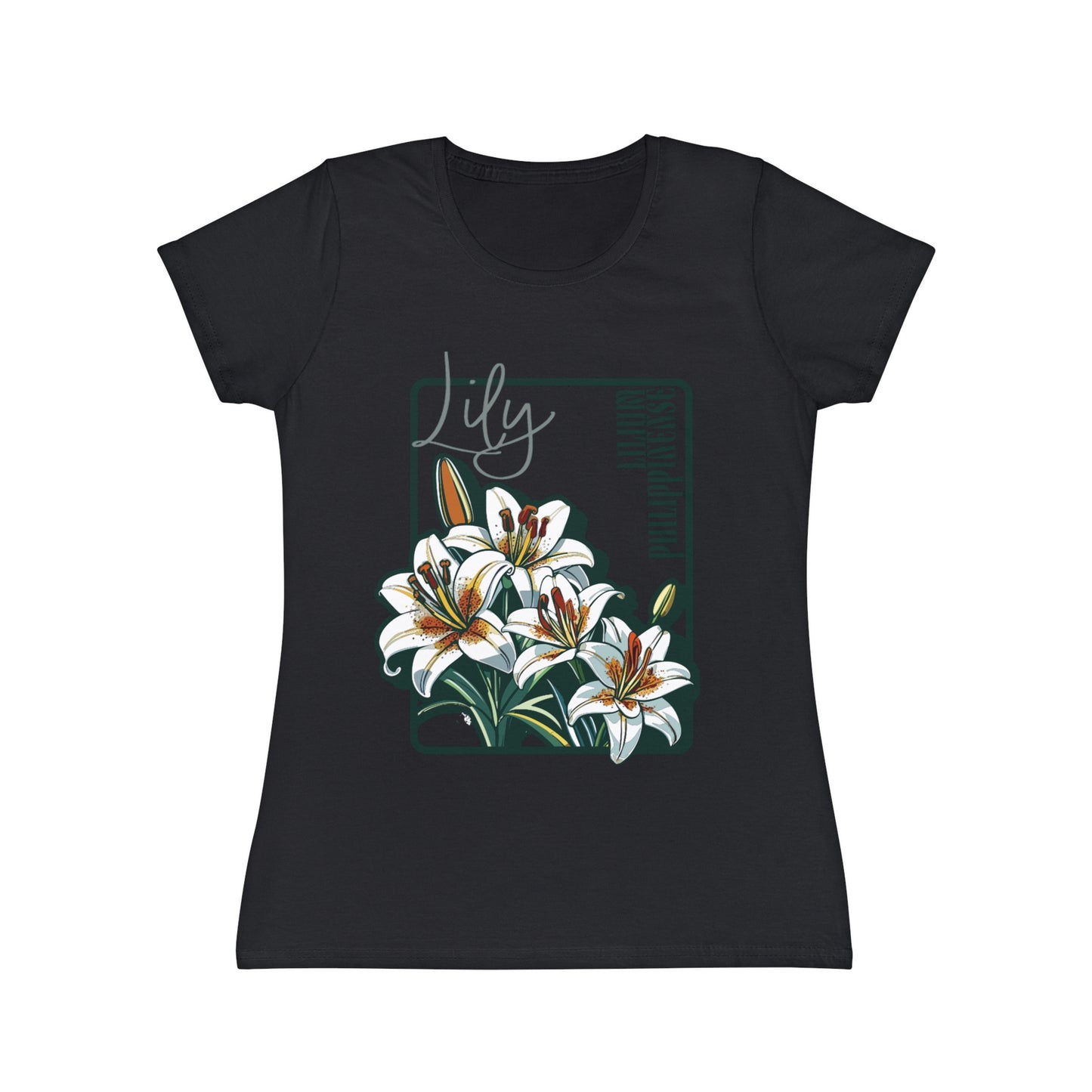 Floral Women's Iconic T-Shirt - Lily Design