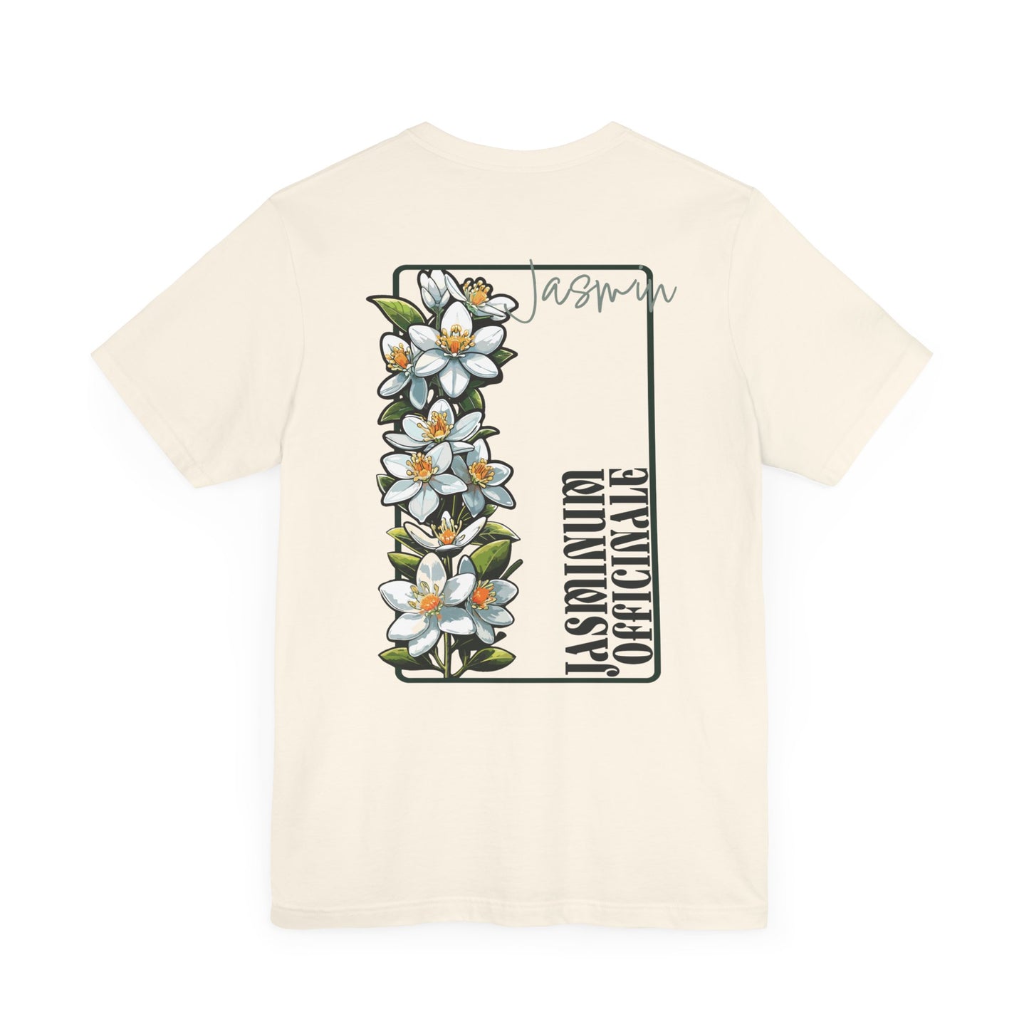 Floral Unisex Jersey Tee - 'La Spirituellement Officielle' Design