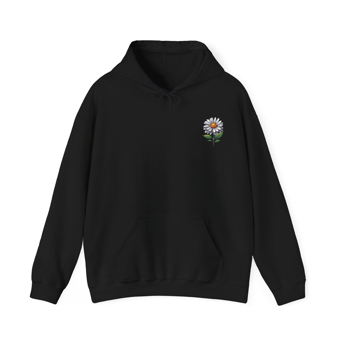 Daisy Floral Hoodie - Cozy Unisex Sweatshirt for Nature Lovers