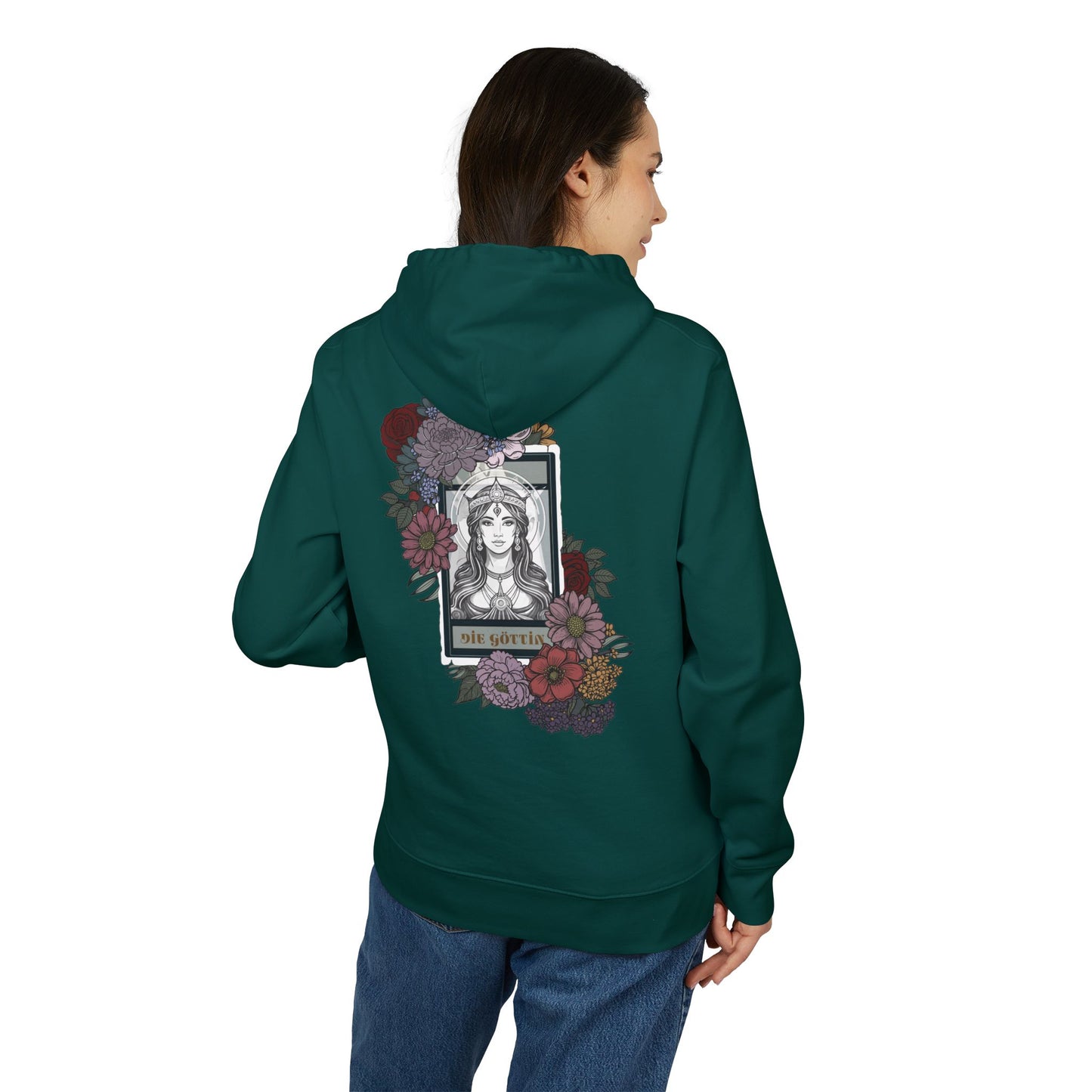 Mystical Floral Unisex Hoodie – Celebrate Your Unique Style