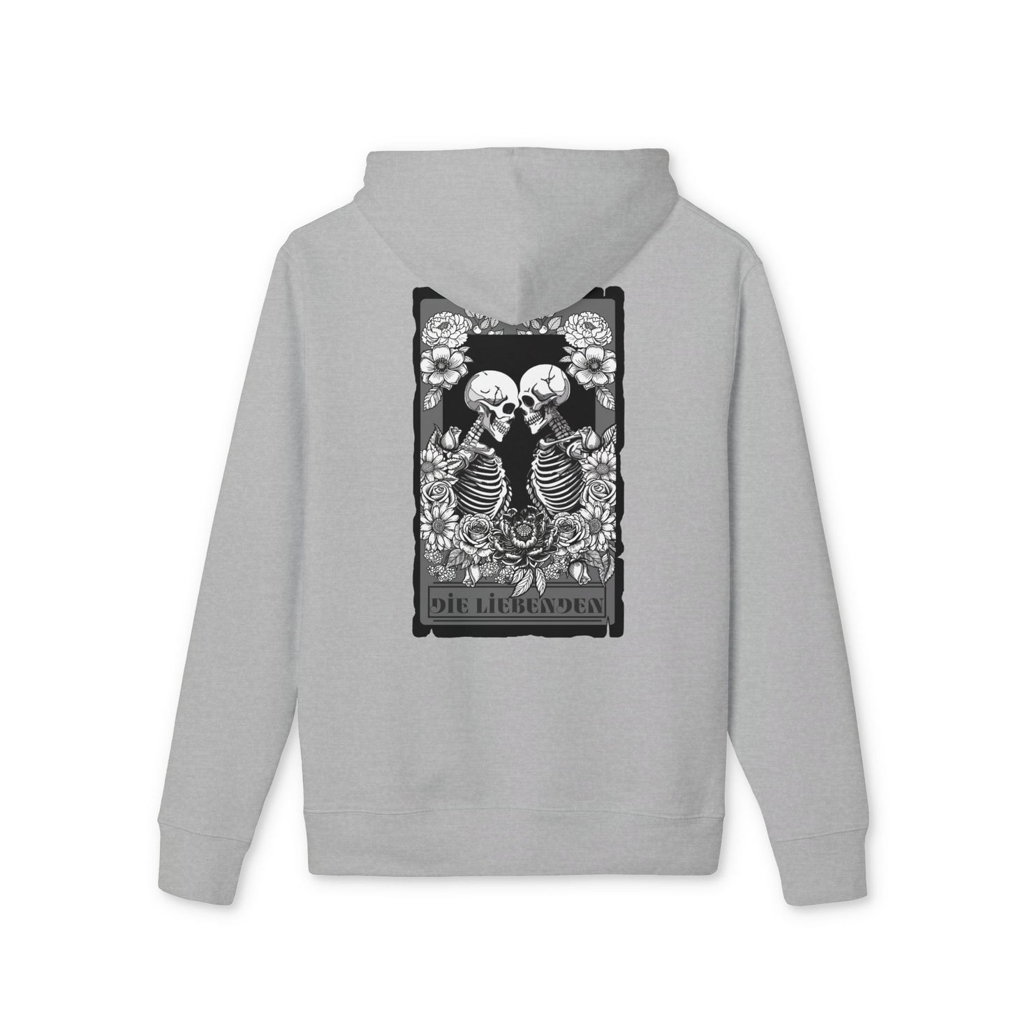 Unisex Skeleton Love Hoodie - Die Lieben Den - Stylish & Comfortable Streetwear