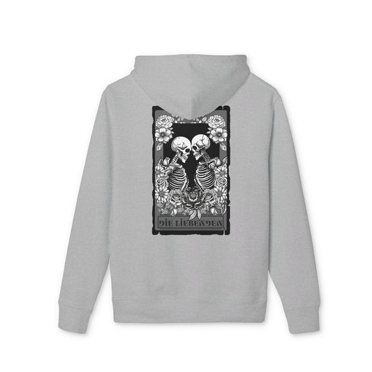 Unisex Skeleton Love Hoodie - Die Lieben Den - Stylish & Comfortable Streetwear