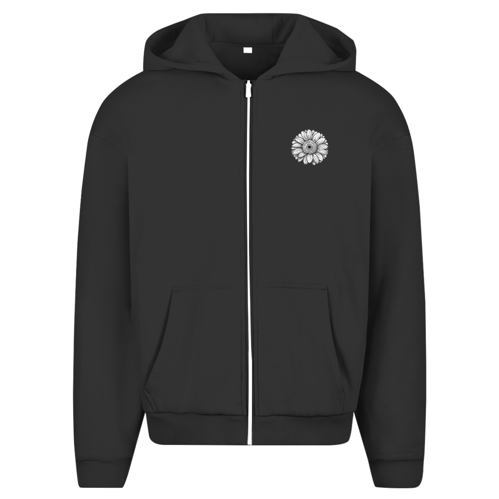 Herren Oversize Zipper Hoodie .