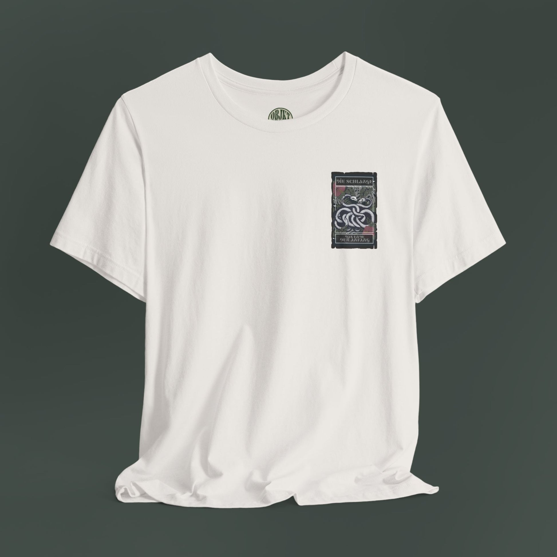 Unisex Graphic Tee, Artistic Snake Print T-Shirt, Cool Gift for Trendsetters, Casual Wear, Unique Fashion Style, Summer Essential