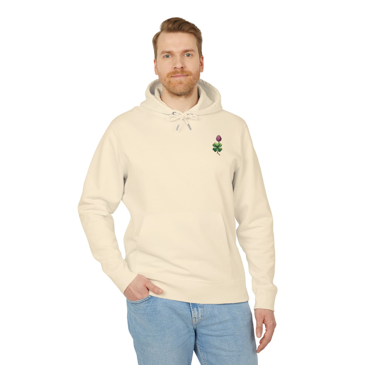 Floral Clover Design Hoodie for Nature Lovers "Clover"