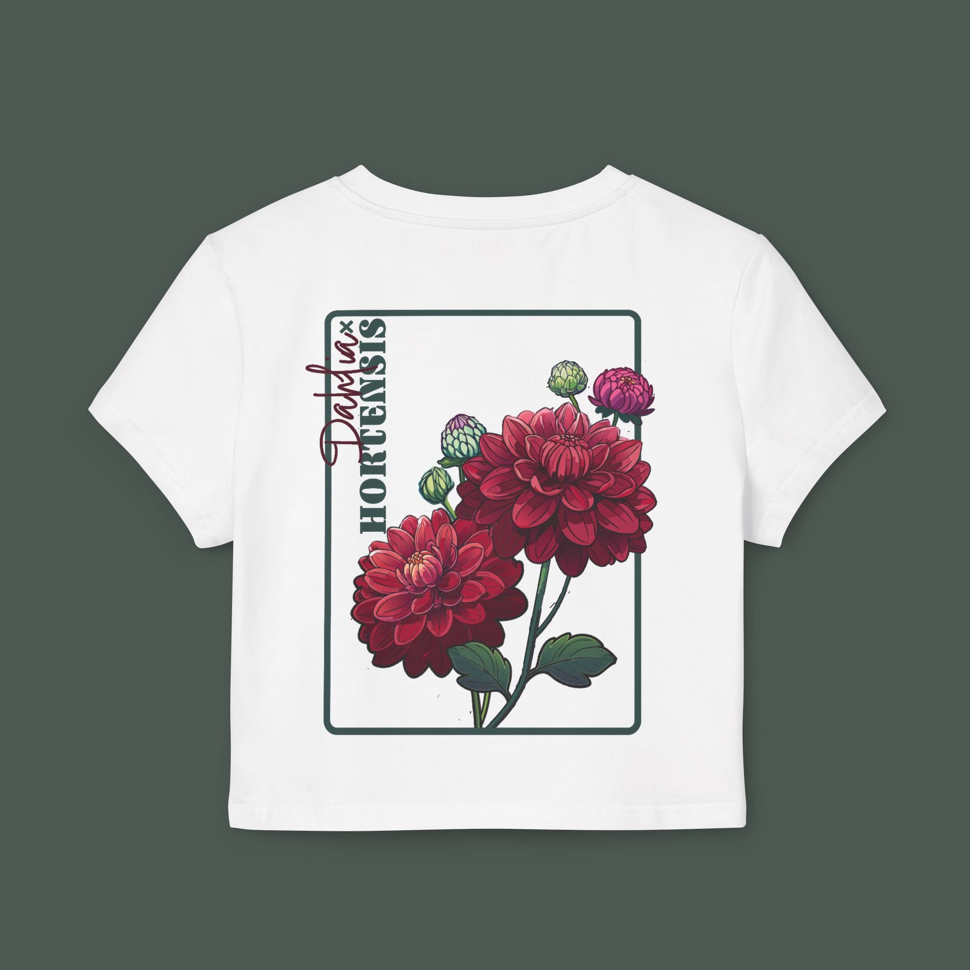 Feminine Floral Baby Tee, Cute Graphic Tee, Casual Summer Outfit, Gifts for Her, Vintage Floral Shirt, Spring Style