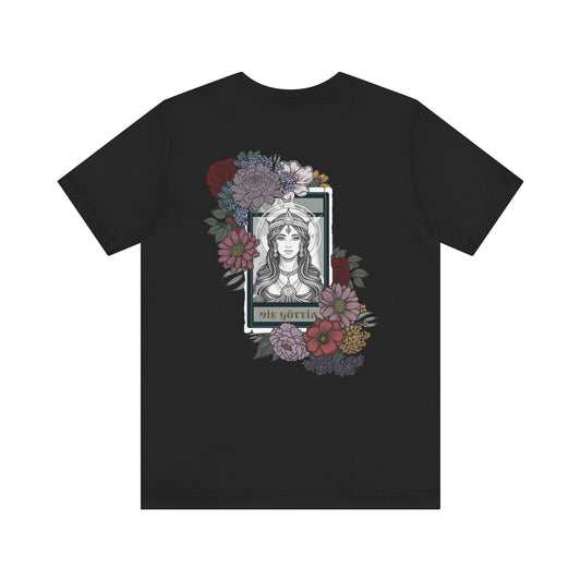Floral Graphic Unisex T-Shirt - Feminine Art Tee for Everyday Wear