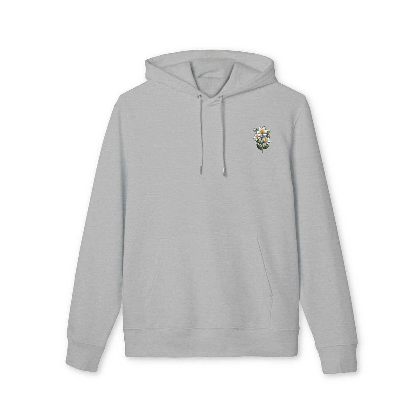 Floral Embroidered Unisex Hoodie - Stylish Comfort for Every Occasion "Jasmin"
