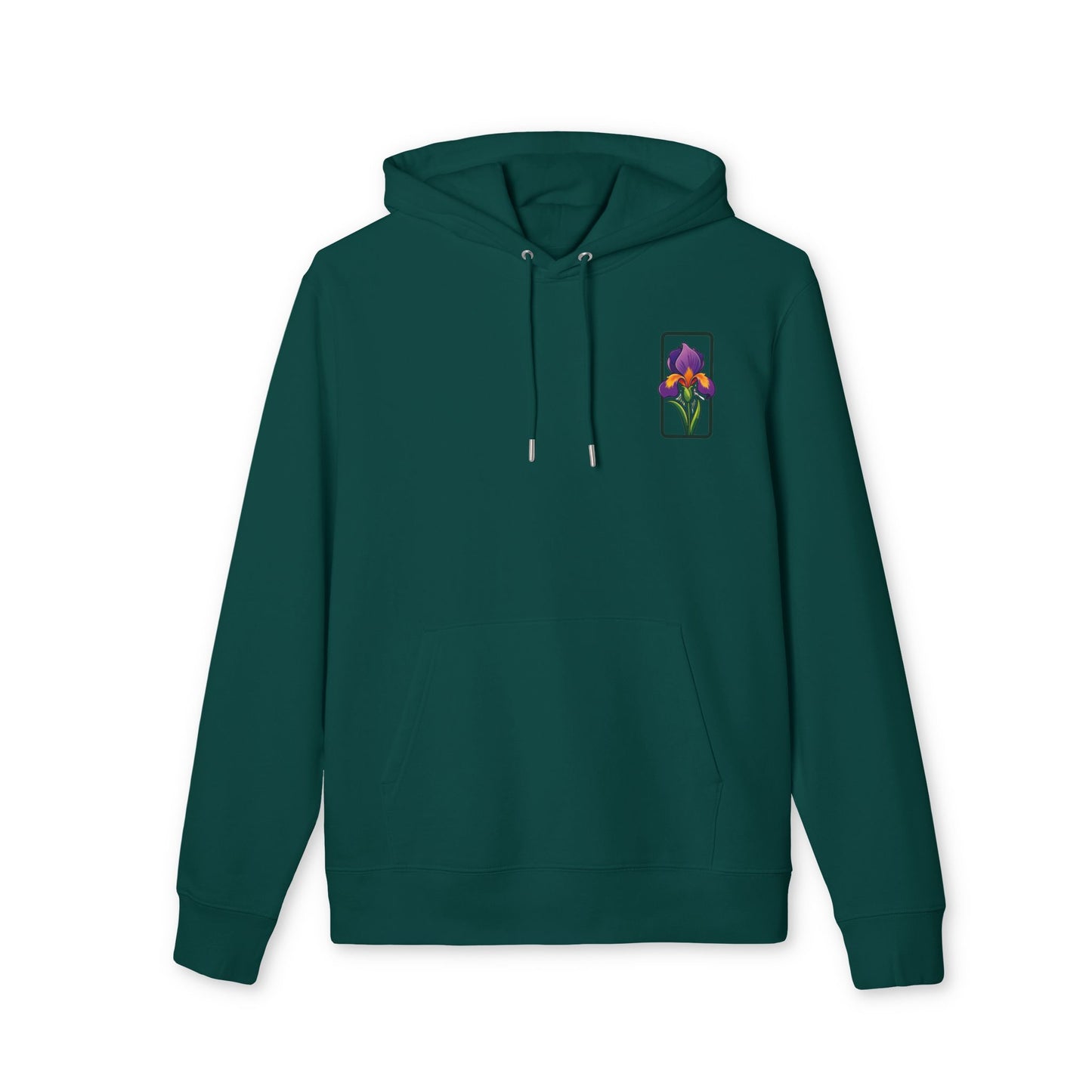 Floral Graphic Unisex Hoodie - Perfect for Spring Celebrations "Iris"