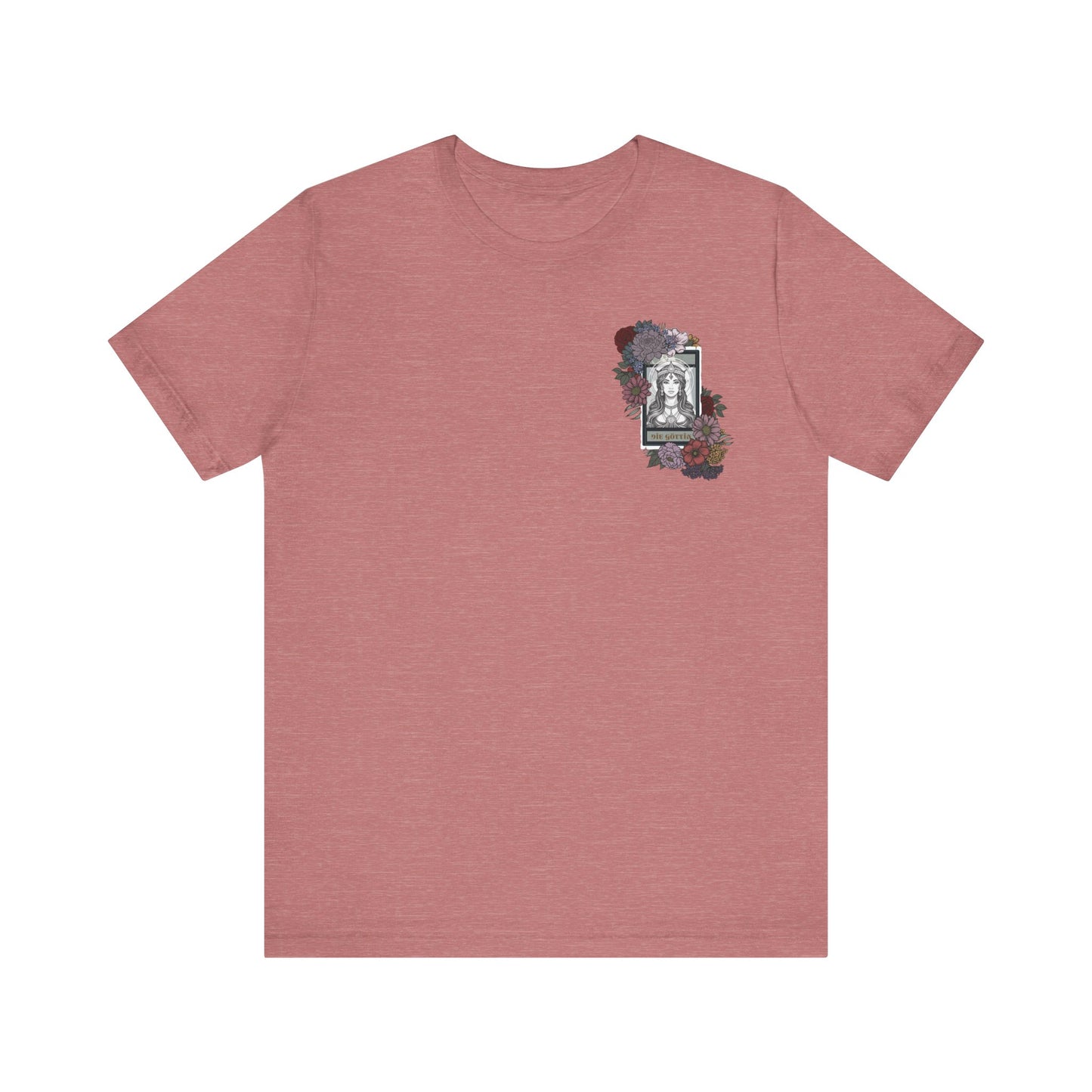 Floral Graphic Unisex T-Shirt - Feminine Art Tee for Everyday Wear