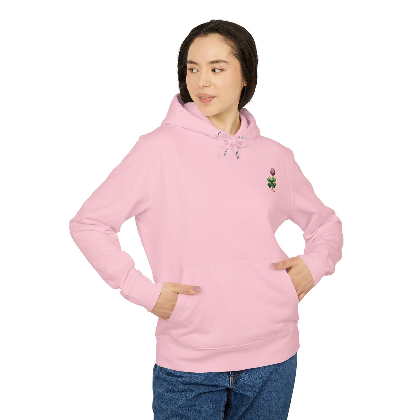Floral Clover Design Hoodie for Nature Lovers "Clover"