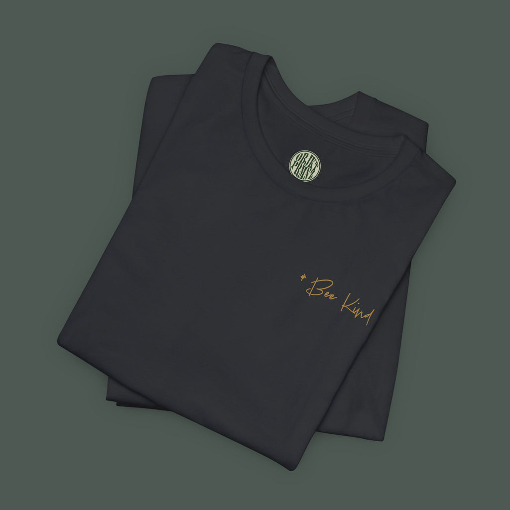 Bee Kind Graphic Tee, Eco-Friendly Unisex T-Shirt, Cute Gift, Nature Lover Apparel, Inspirational Quote Shirt, Summer Fashion
