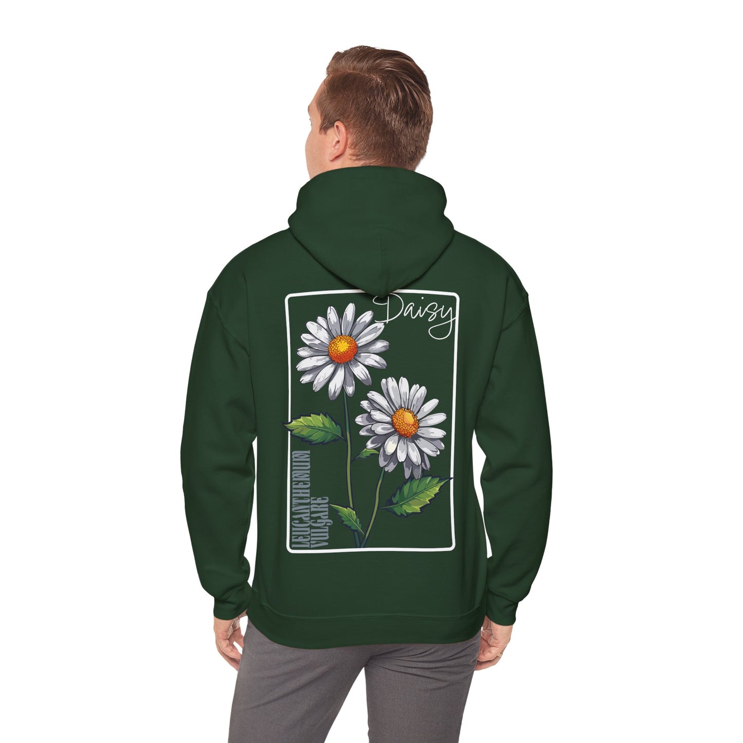 Daisy Floral Hoodie - Cozy Unisex Sweatshirt for Nature Lovers
