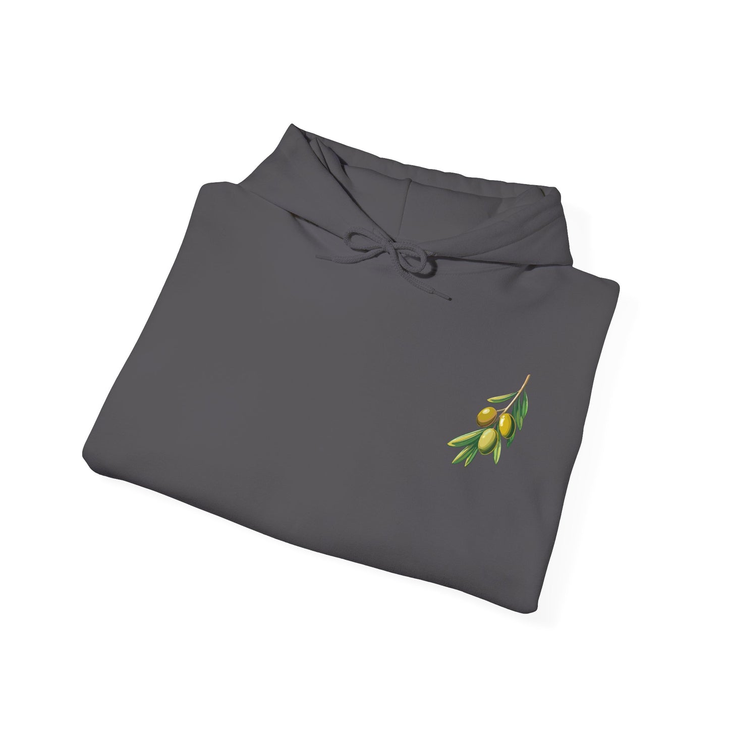 Olive Branch Graphic Hoodie - Unisex Heavy Blend™ Sweatshirt