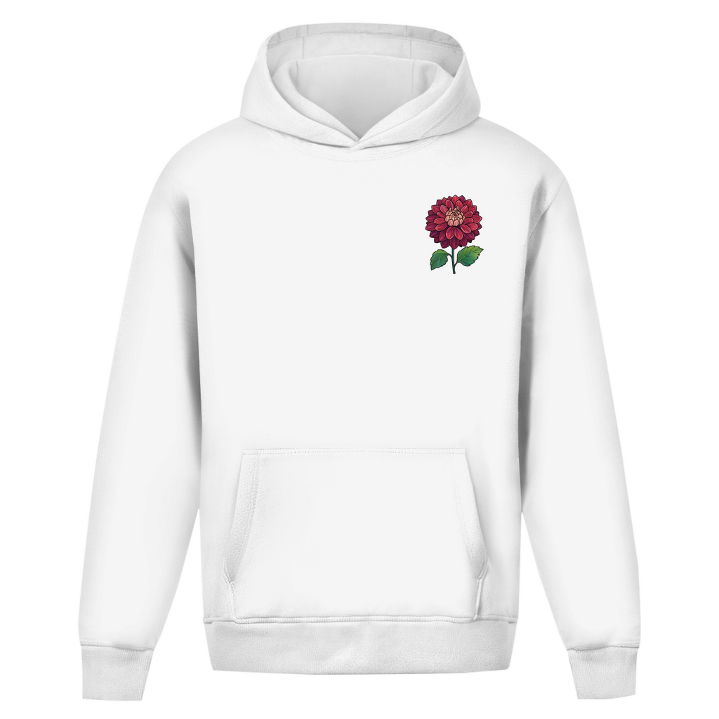 Oversize Hoodie Ohne Kordel Dahlia