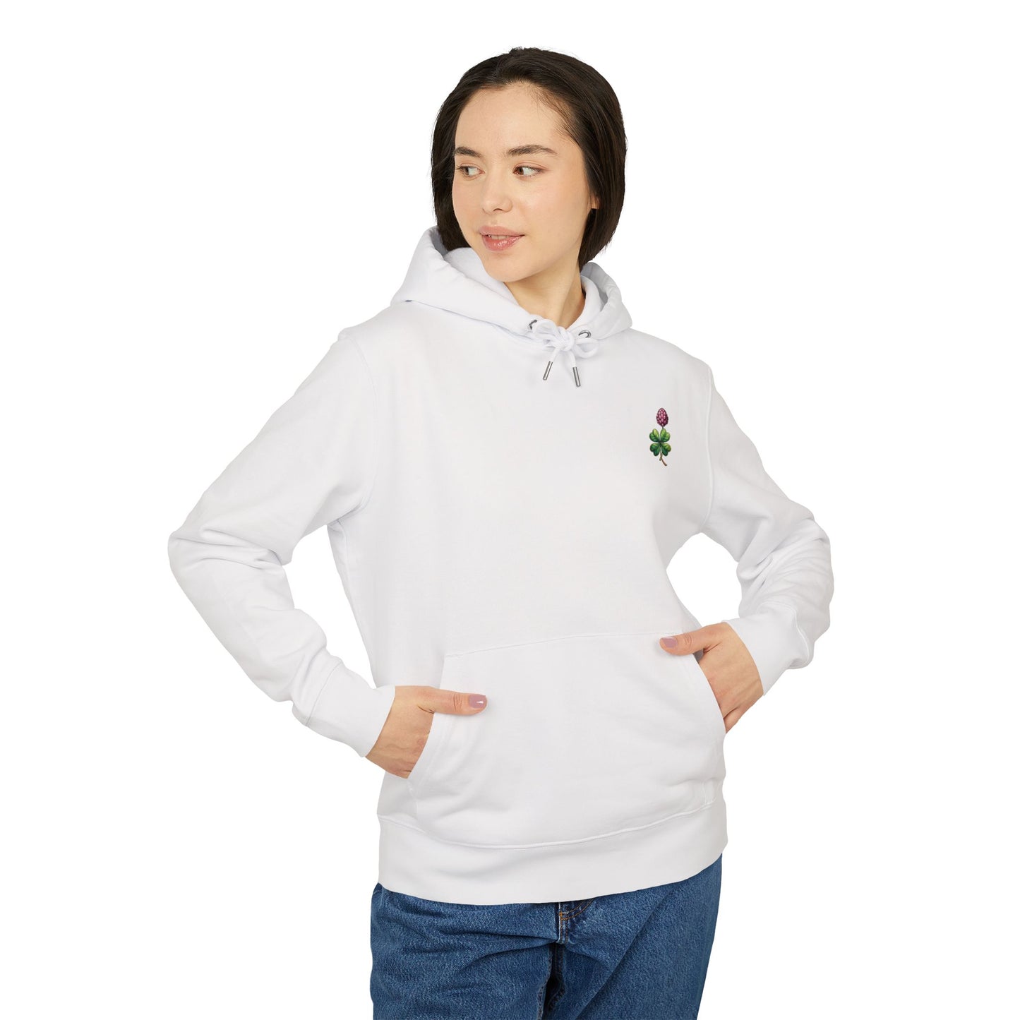 Floral Clover Design Hoodie for Nature Lovers "Clover"