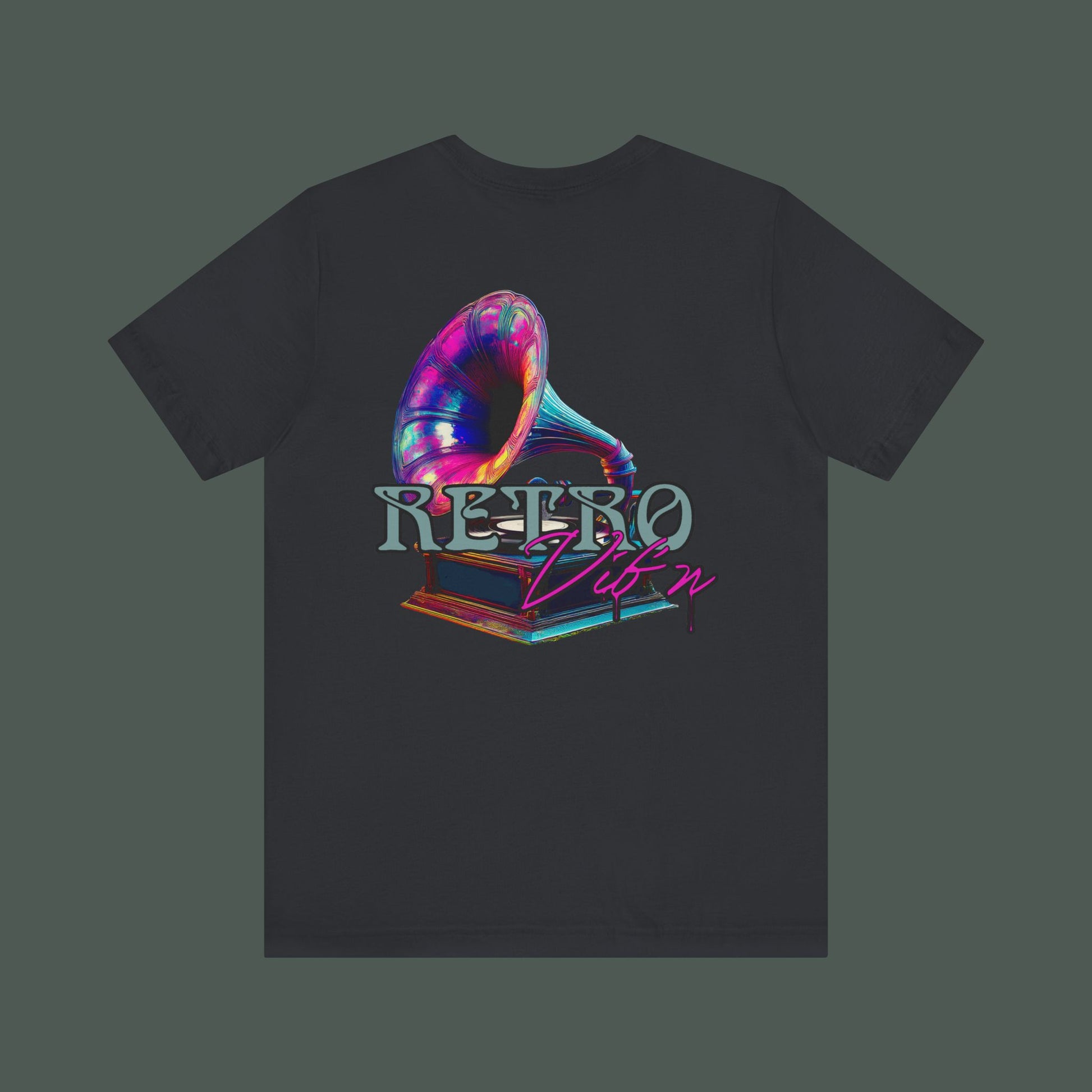 Retro Vibe Unisex Tee: Vintage Music Shirt, Unique Gift for Music Lovers, Casual Wear, Festival Outfit, Unisex Graphic Tee