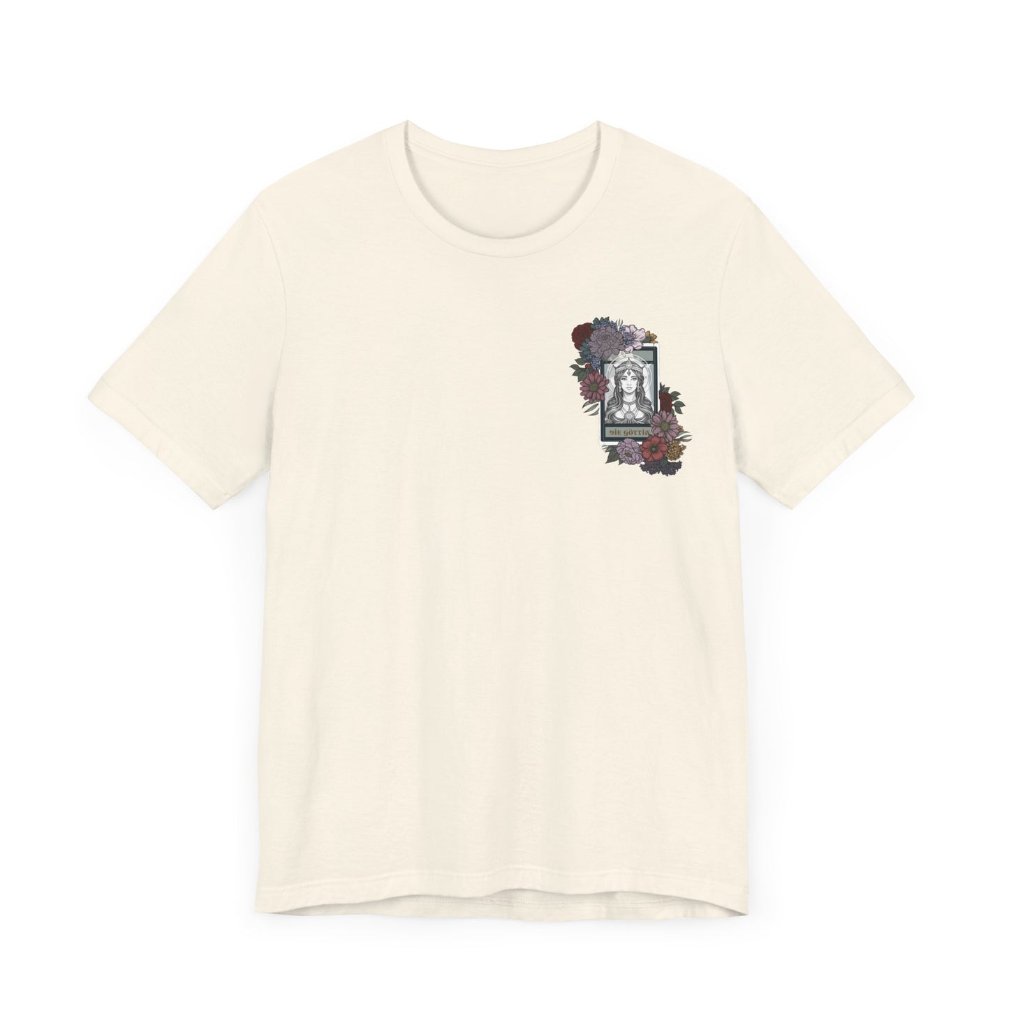 Floral Graphic Unisex T-Shirt - Feminine Art Tee for Everyday Wear